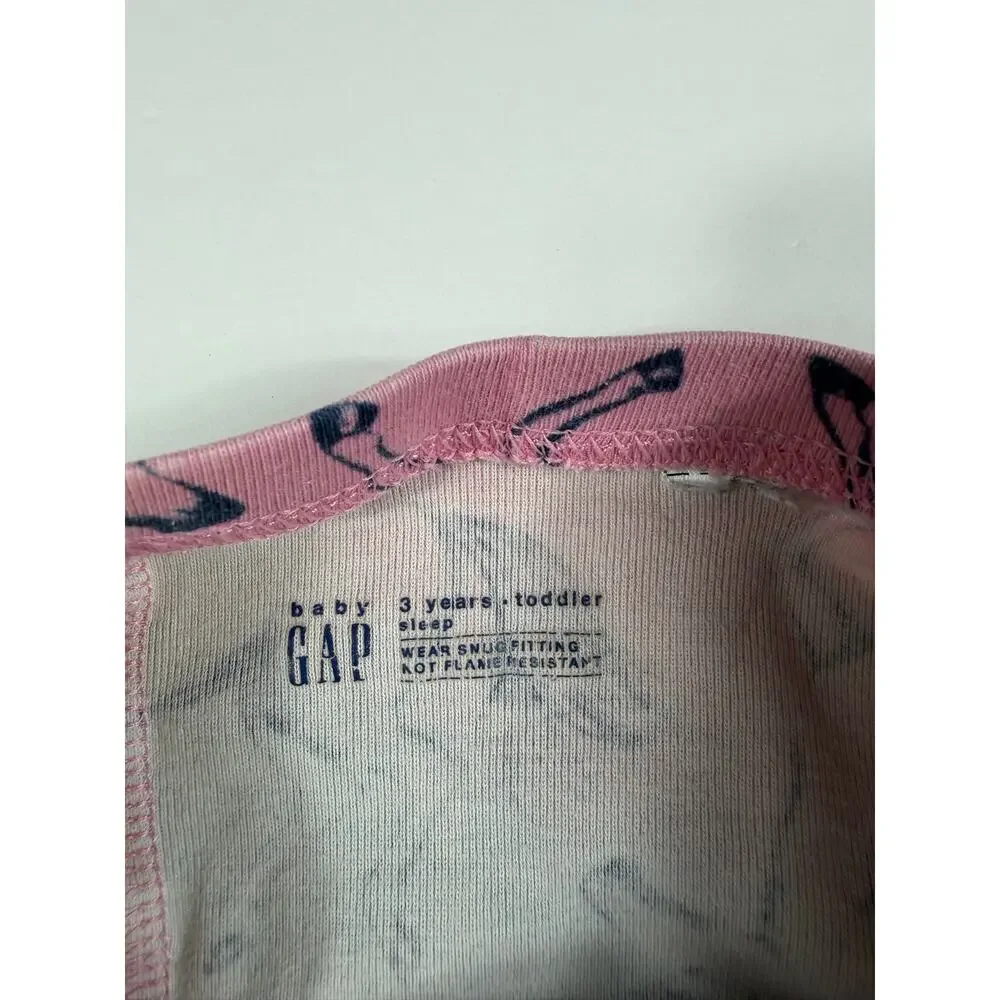 Baby Gap Disney Ariel Pajama Top & Baby Gap Unicorn Pajama Pants Bundle 3 Years